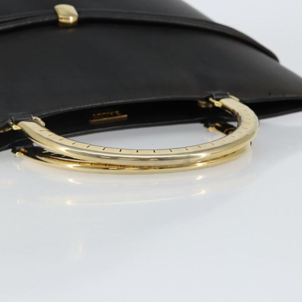 Bally Handbag Leather Black Leather Handbag - Picture 14 of 16